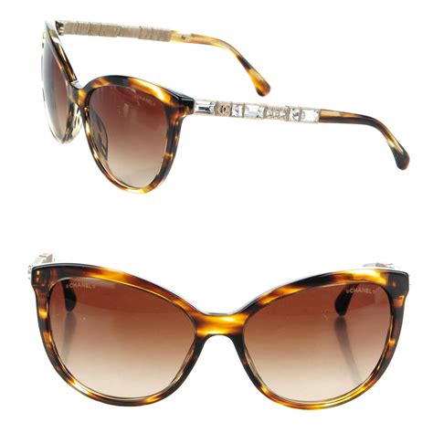 chanel 5307 sunglasses|CHANEL Crystal Baguette Cat Eye Bijou Sunglasses .